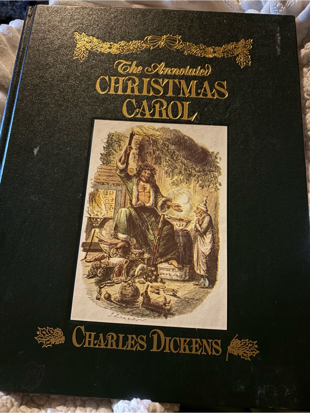 The Annotated Christmas Carol – Black and Gold Illustrated Hardcover
